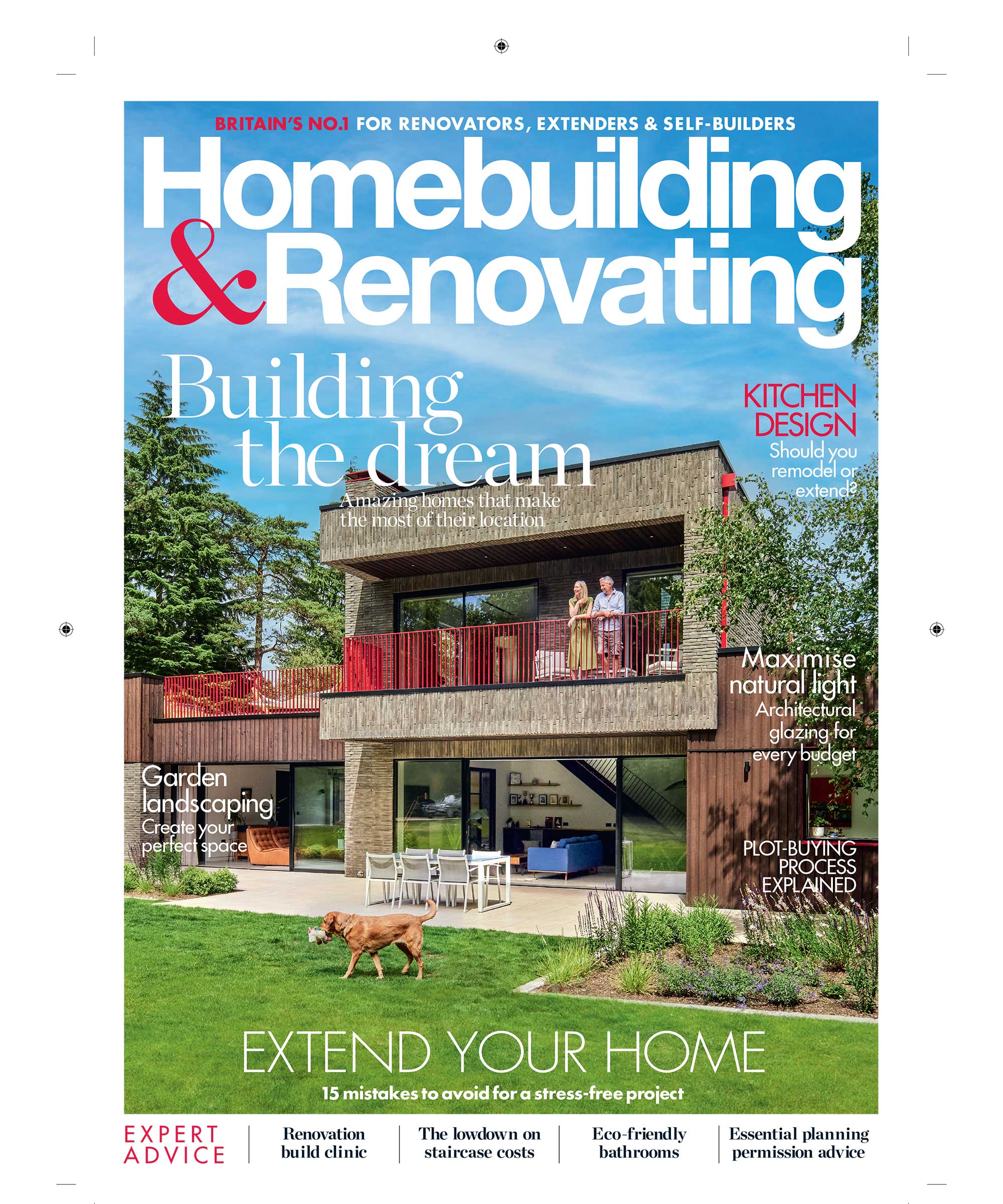 Front cover of the May 2025 issue of Homebuilding & Renovating